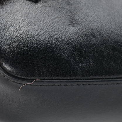 Fendi Agnello Old Shine Hip Belt Baguette Bag Black 10 of 11