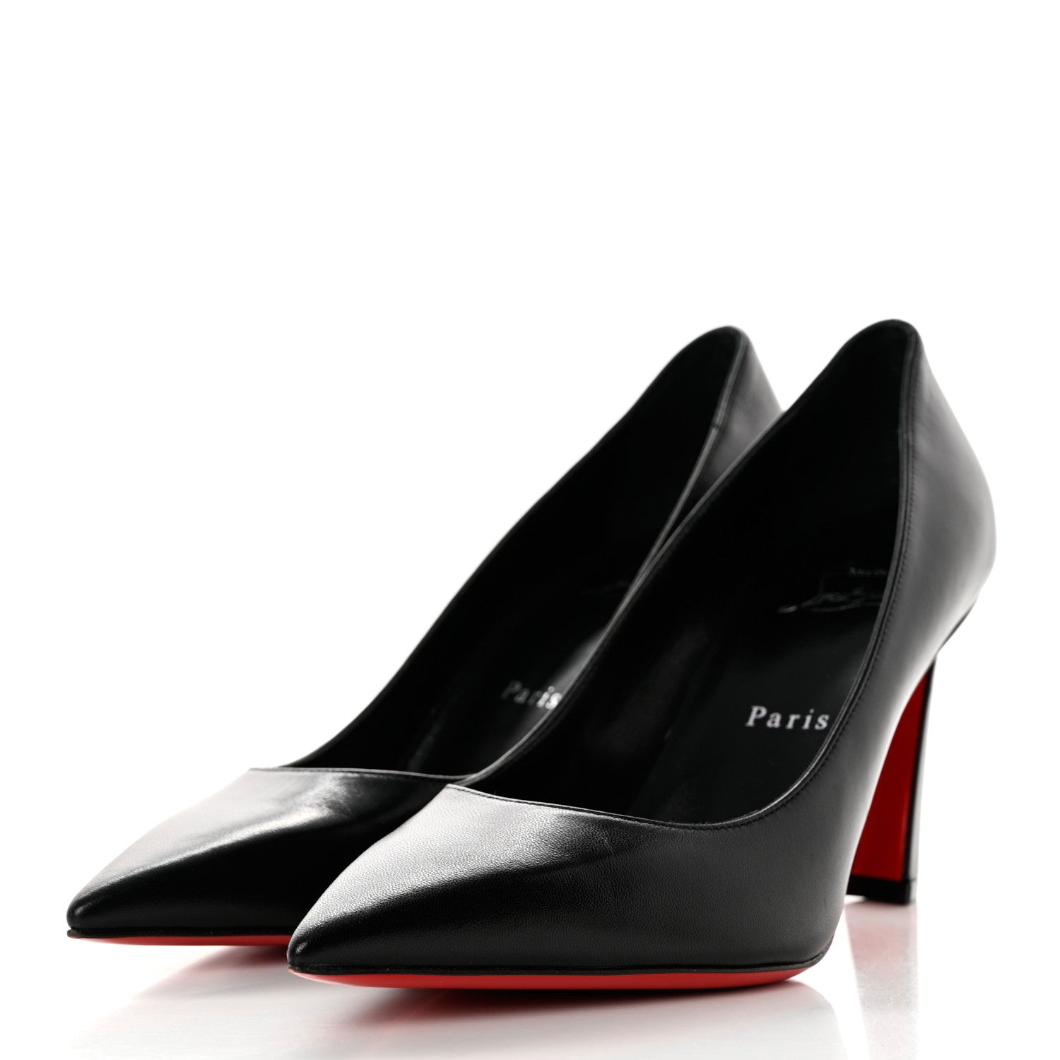 Christian Louboutin Shiny Nappa Condra 85 Pumps 37 Black 3 of 8