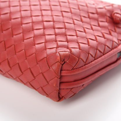 Bottega Veneta Nappa Intrecciato Nodini Crossbody Messenger Red 23 of 29