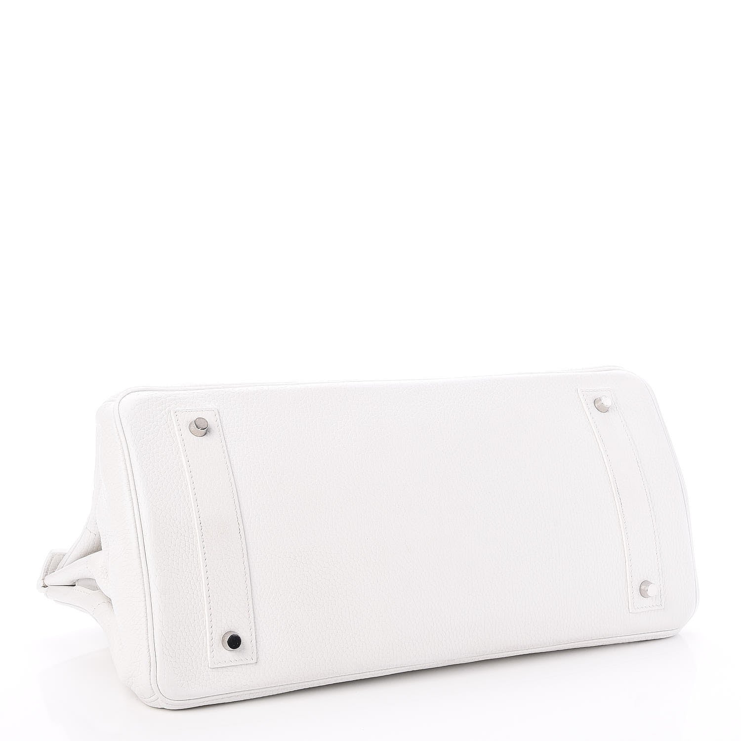 Hermes Taurillon Clemence JPG Birkin 42 White 5 of 25