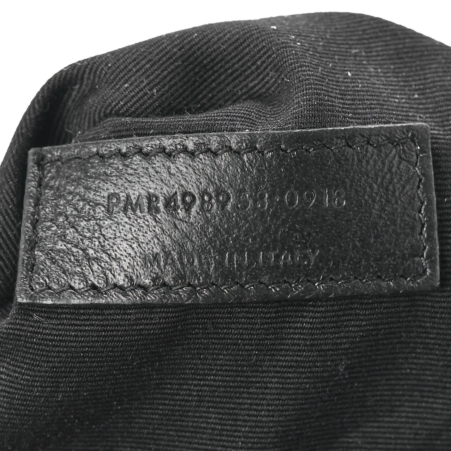 Crinkled Calfskin Matelasse Monogram Medium Niki Chain Satchel Black