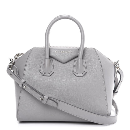 Givenchy Sugar Goatskin Small Antigona Pearl Grey 1 of 9