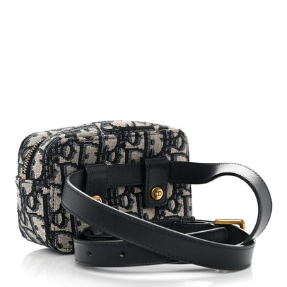Christian Dior Oblique Belt Pouch Blue 3 of 10