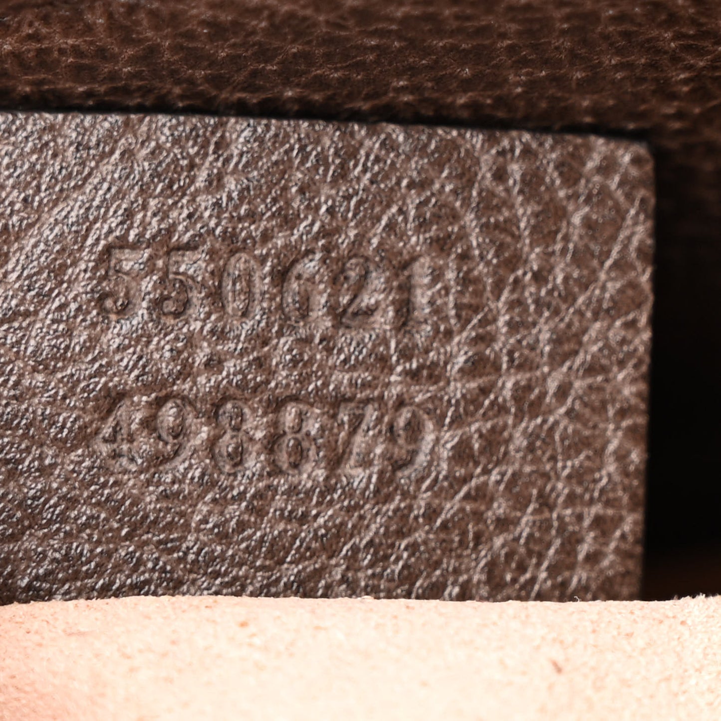 GG Supreme Monogram Web Small Ophidia Bucket Bag Brown