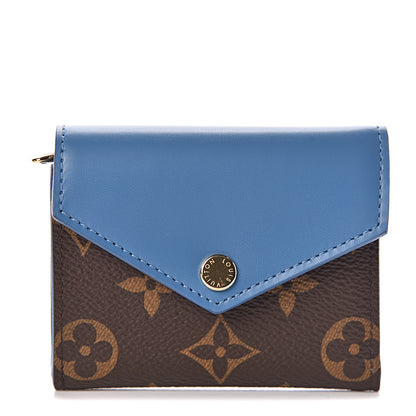 Louis Vuitton Monogram Zoe Wallet Blue Jean 1 of 7