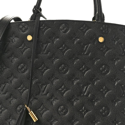 Louis Vuitton Empreinte Montaigne GM Black 7 of 9