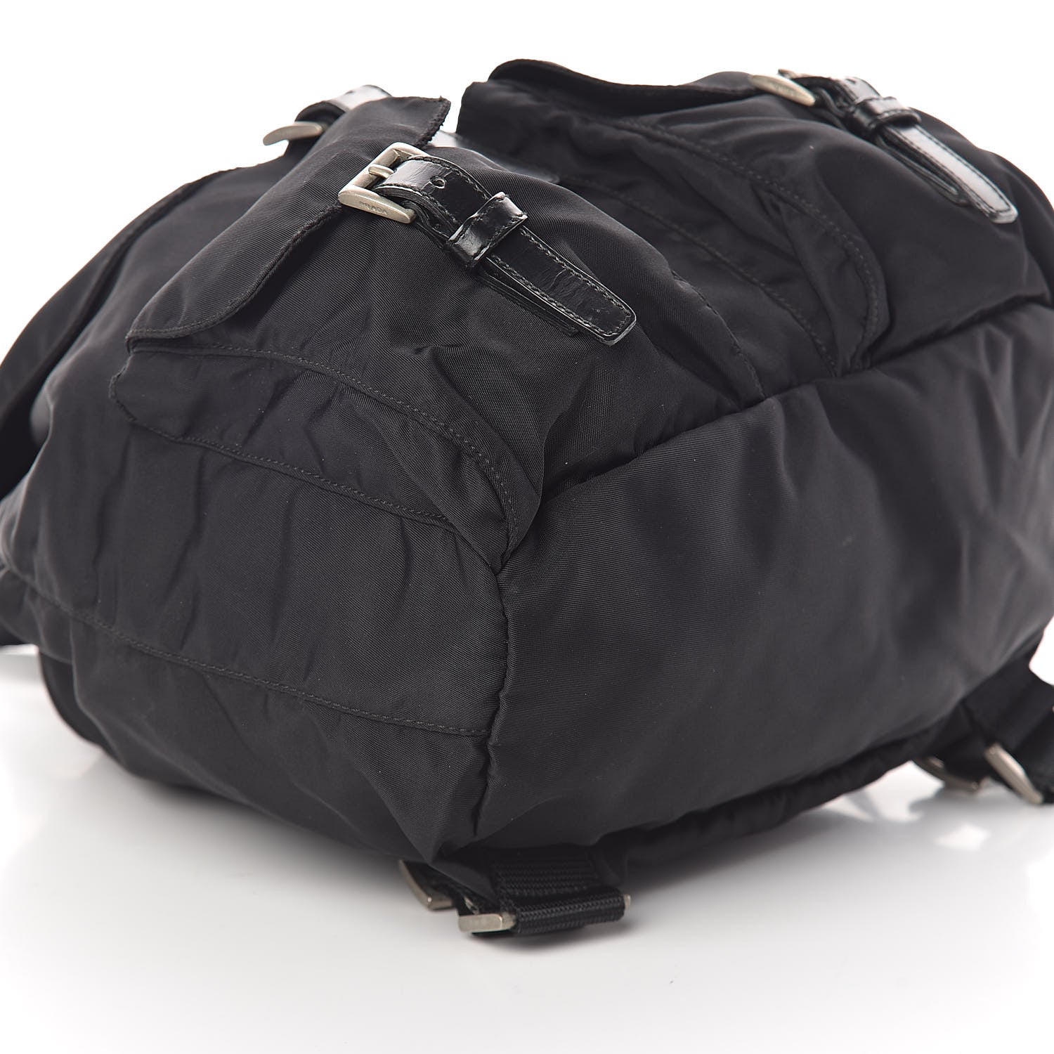 Prada Tessuto Nylon Vela Small Backpack Black 8 of 9