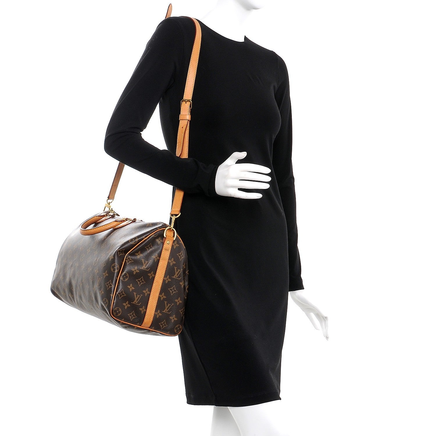 Louis Vuitton Monogram Speedy Bandouliere 35 2 of 11