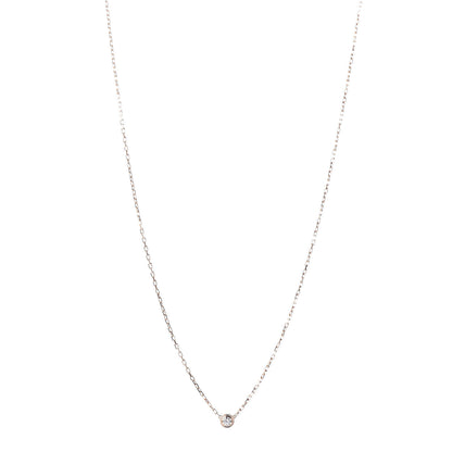 Cartier 18K Pink Gold Diamond SM D'Amour Pendant Necklace 1 of 7