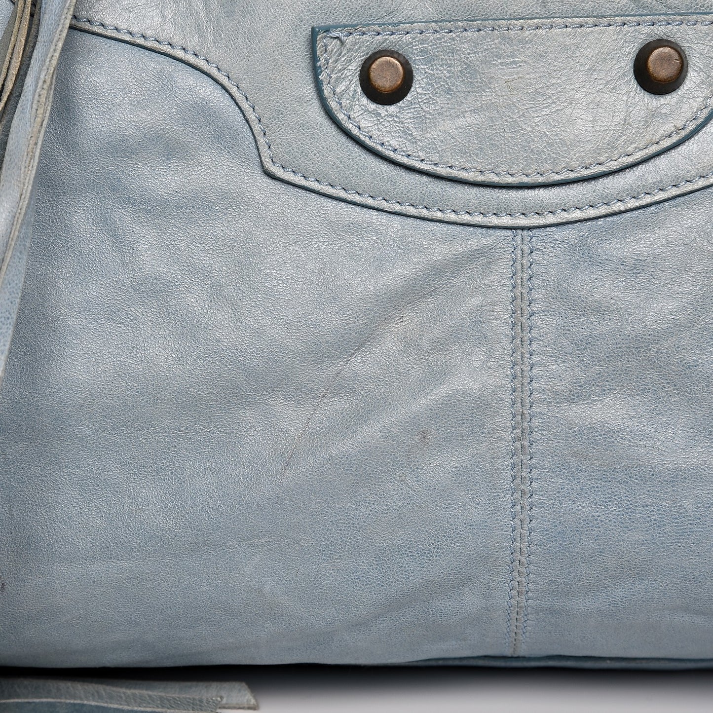 Agneau Classic Hardware Work Sky Blue