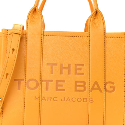 Marc Jacobs Grained Calfskin Small The Tote Bag Artisan Gold 7 of 9