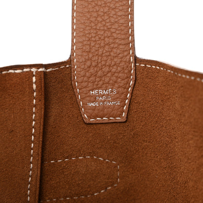 Hermes Negonda Vertige Cabavertige Tote Bag Gold 6 of 10