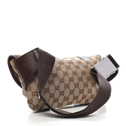 Gucci Monogram Waist Belt Bag Dark Brown 3 of 10