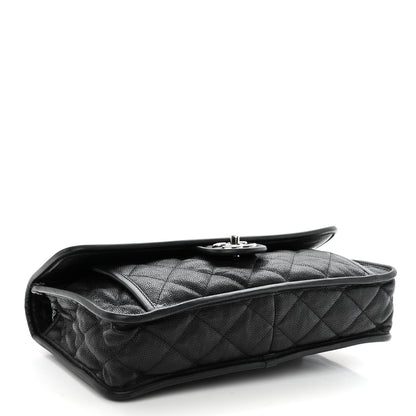 Chanel Caviar Quilted Large French Riviera Flap Black 4 of 13