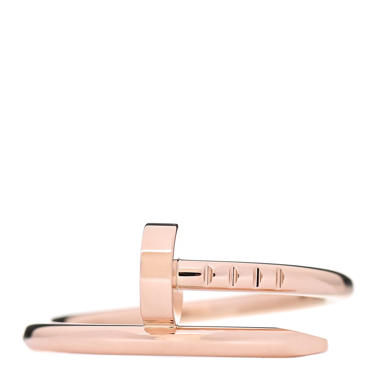 Cartier 18K Pink Gold Small Juste Un Clou Ring 50 5.25 1 of 4