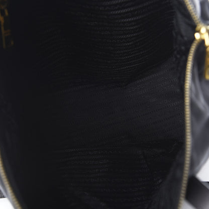 Prada Tessuto Nylon Saffiano Shopping Tote Black 5 of 9