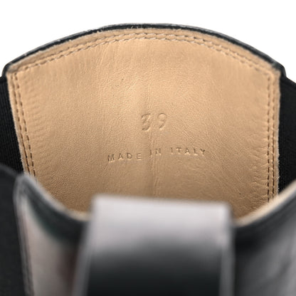 Bottega Veneta Calfskin The Flash Chelsea Boots 39 Black Grass 8 of 9