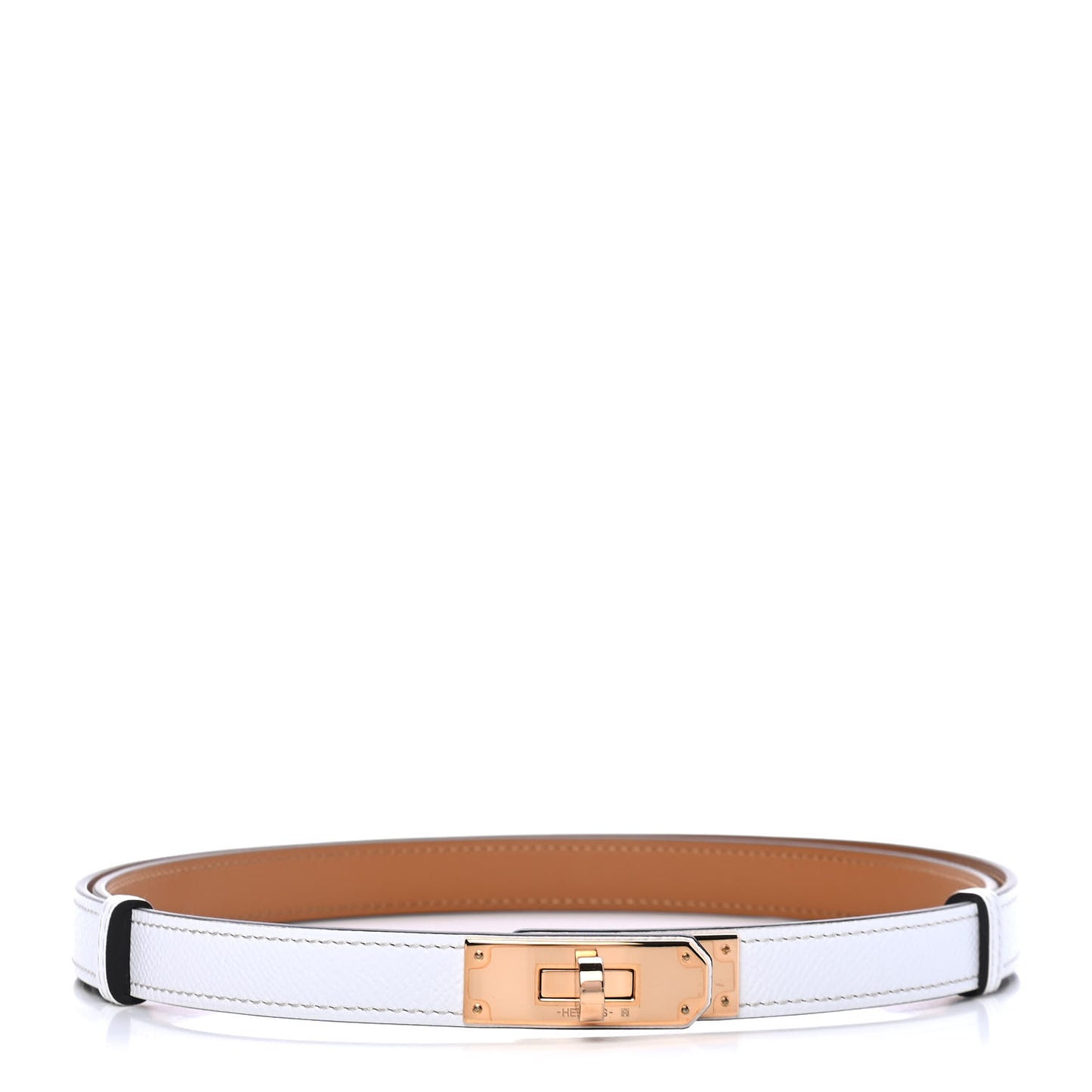 Epsom Kelly Belt White