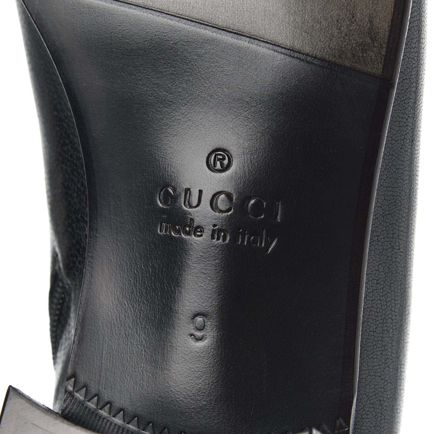 Goatskin Mens Kitten Chain Horsebit Ankle Boots 9 Black
