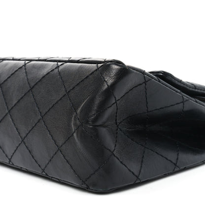 Chanel Aged Calfskin Quilted 2.55 Reissue 225 Flap Black 10 of 10
