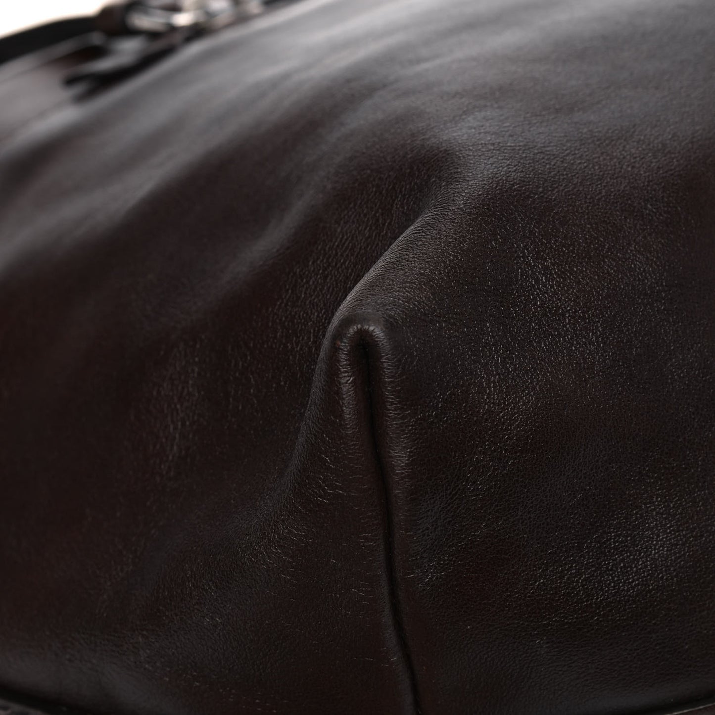 Vitello Soft Calfskin Shopping Tote Nocciolo