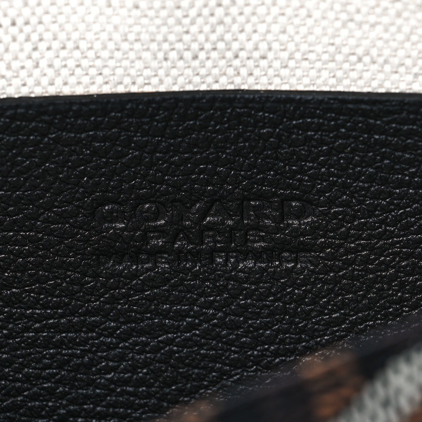 Goyardine Plumet Wallet Clutch Black