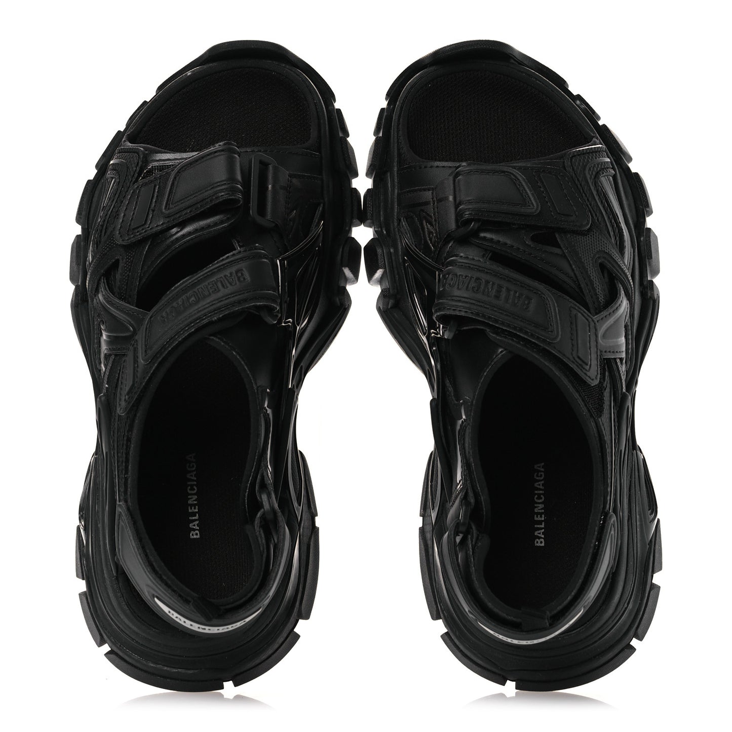 Neoprene Rubber Womens Track Sandals 37 Black