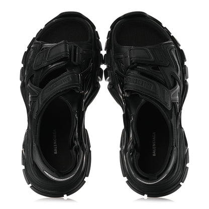 Balenciaga Neoprene Rubber Womens Track Sandals 37 Black 2 of 10