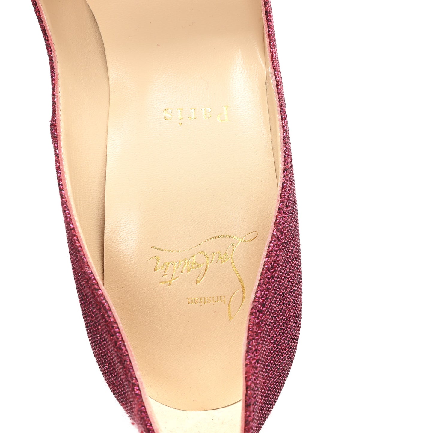 Glitter Tisse Pigalle Follies 120 Pumps 37.5 Cassis