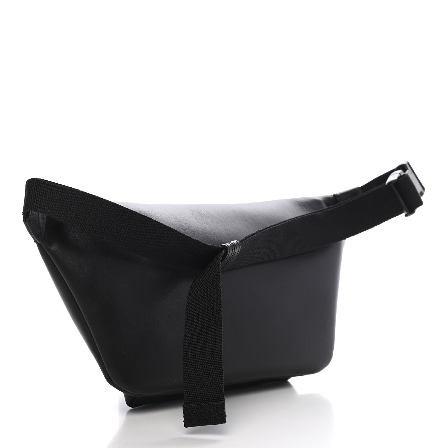 Balenciaga Supple Calfskin Signature Logo Large Everyday Beltpack Black 3 of 9