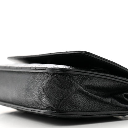 Chanel Caviar Quilted Wallet on Chain WOC Black 11 of 14