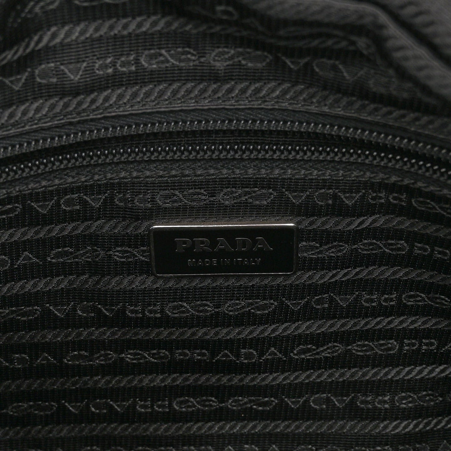 Nylon Tessuto Vela Crossbody Bag Black