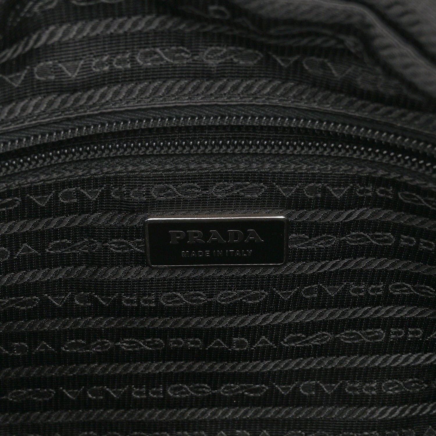 Prada Nylon Tessuto Vela Crossbody Bag Black 6 of 10