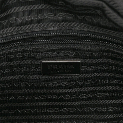 Prada Nylon Tessuto Vela Crossbody Bag Black 6 of 10