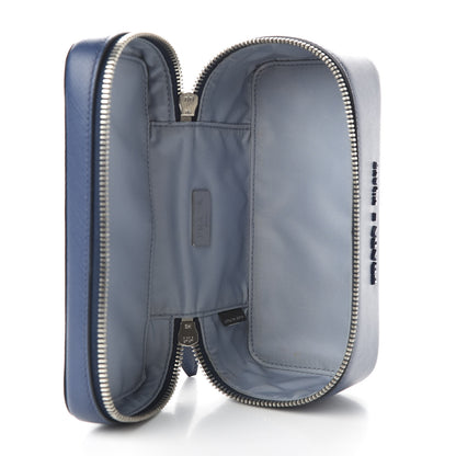 Prada Saffiano Beauty Small Pouch Bluette Astrale 5 of 10
