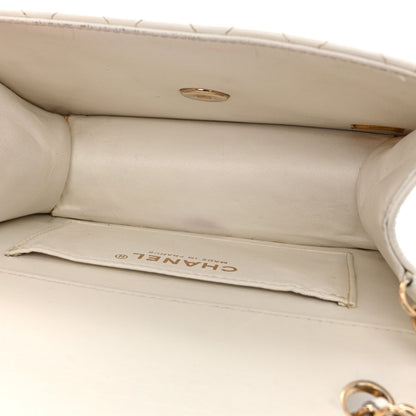 Chanel Glazed Calfskin Quilted Small Flap White 5 of 17