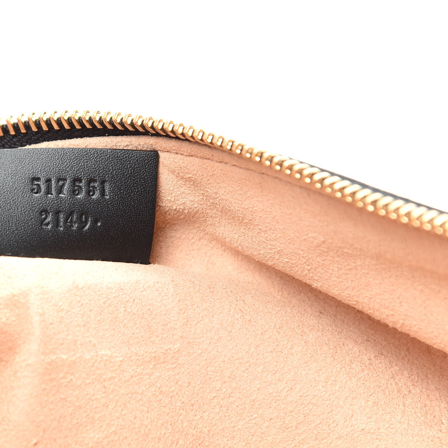 Suede Patent Large Ophidia Pouch Clutch Black