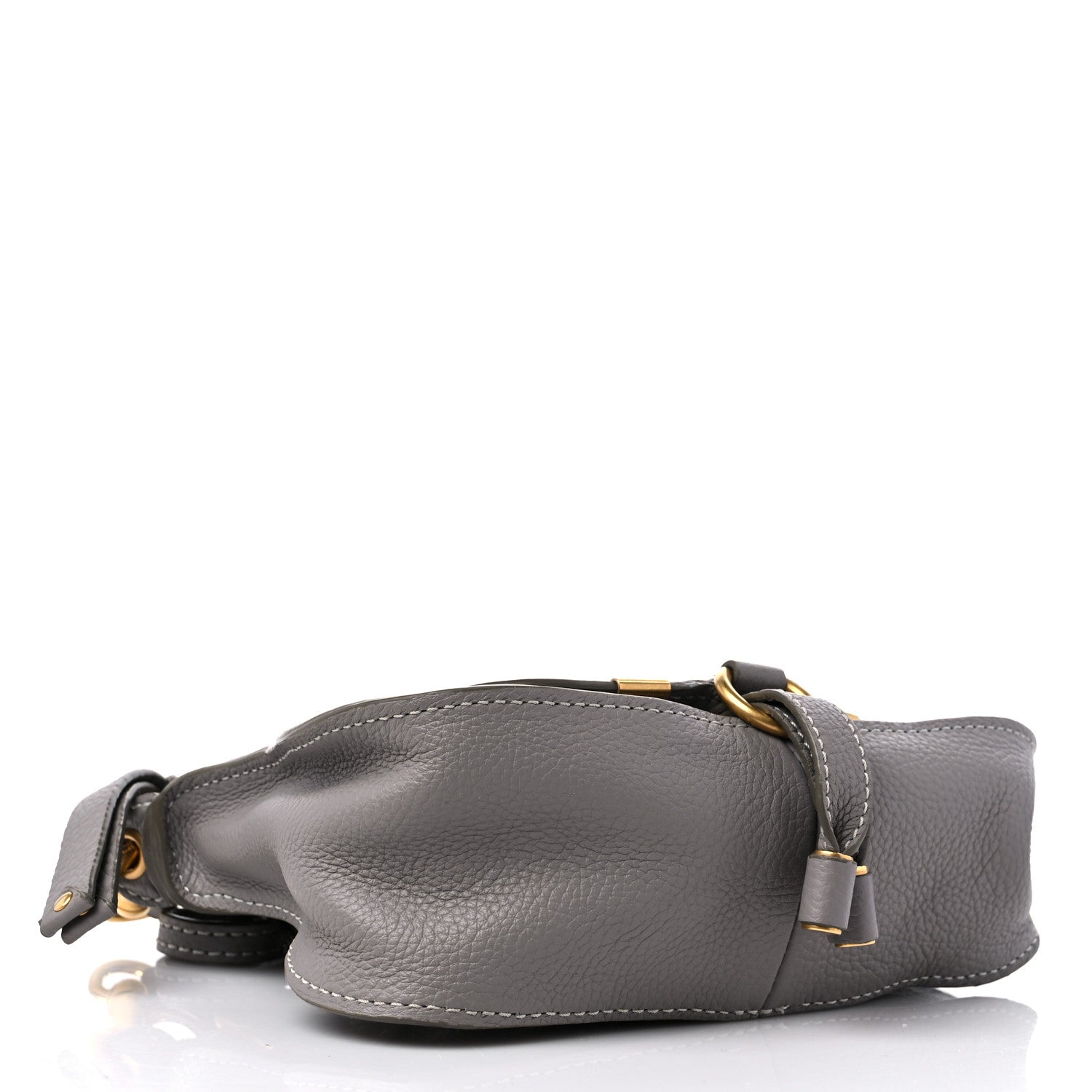 Chloe Calfskin Mini Marcie Satchel Cashmere Grey 4 of 13