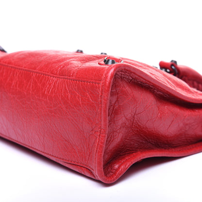 Balenciaga Agneau Classic Hardware S City Rouge Cardinal 7 of 13