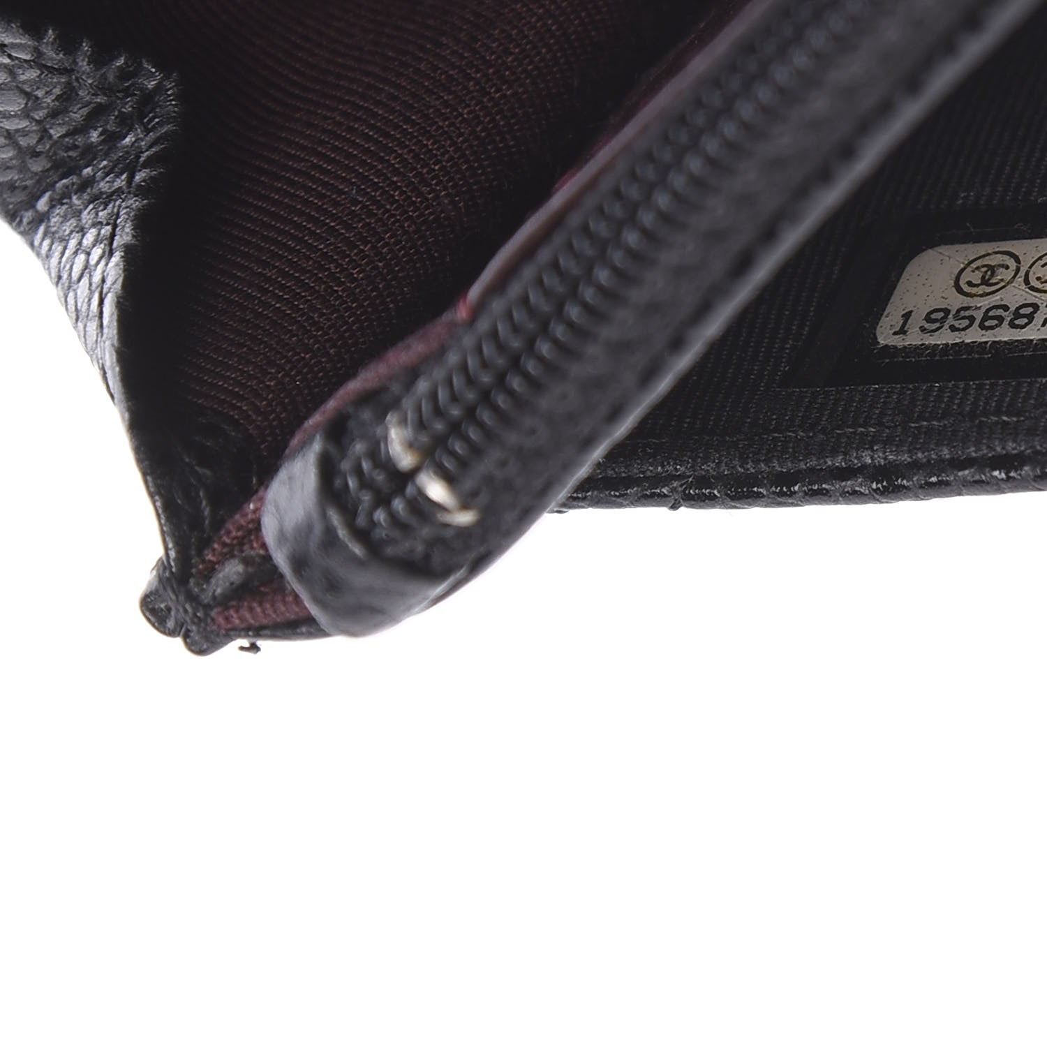 Chanel Caviar Quilted Wallet On Chain WOC Black 9 of 11