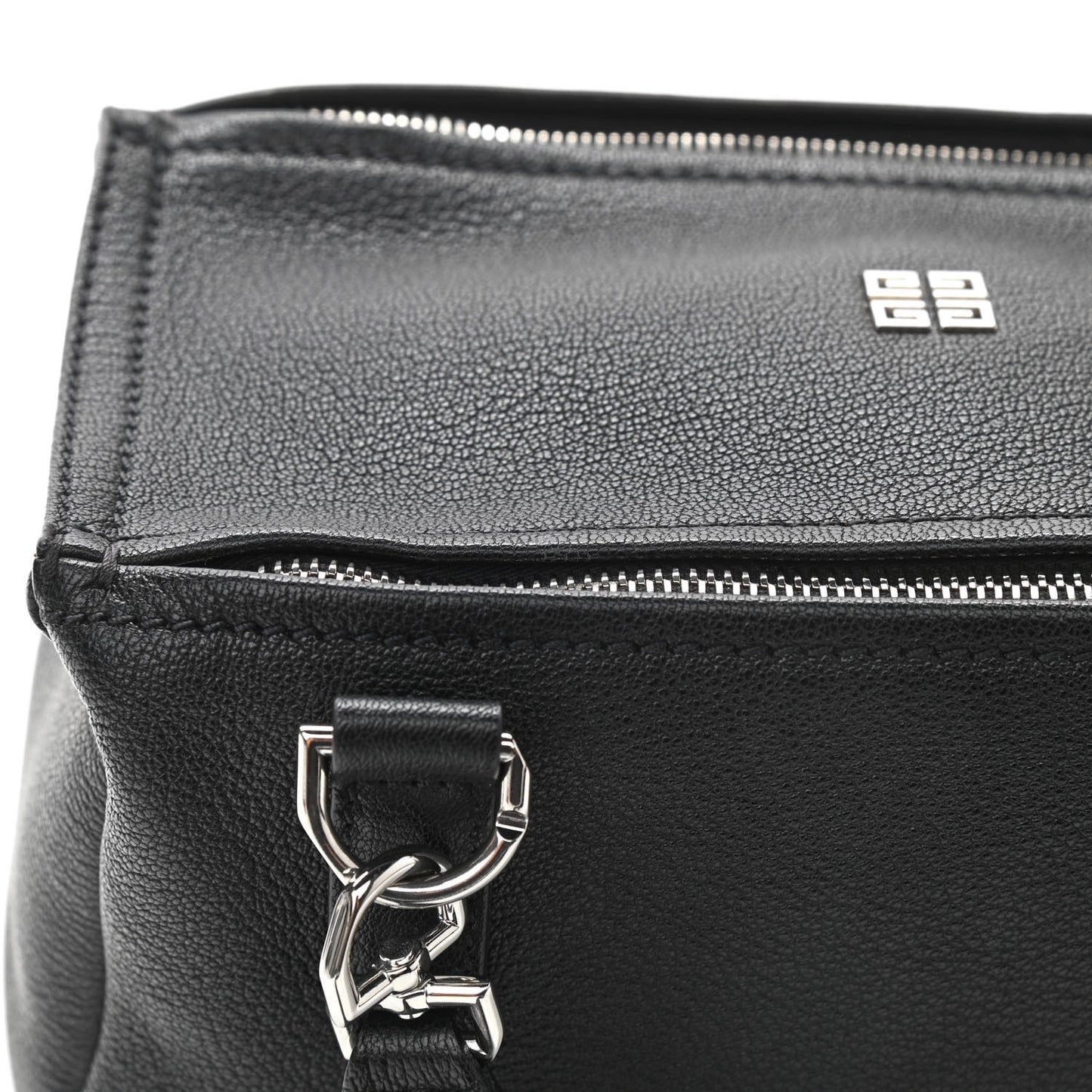Sugar Goatskin Mini Pandora Black