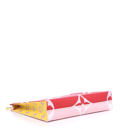 Louis Vuitton Monogram Giant Toiletry Pouch 26 Rouge 3 of 9