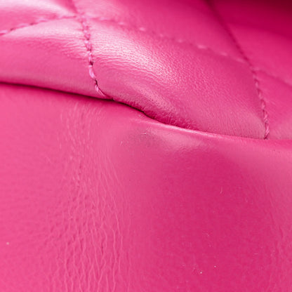 Versace Nappa Quilted Medusa Chain Crossbody Pink 11 of 12