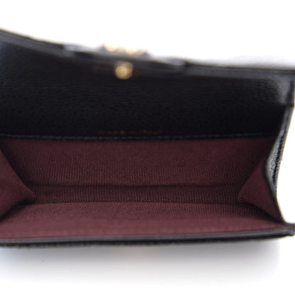 Chanel Caviar Quilted Flap Card Holder Black 4 of 8