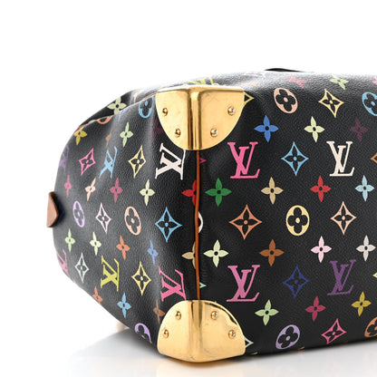 Louis Vuitton Monogram Multicolor Speedy 30 Black 10 of 12