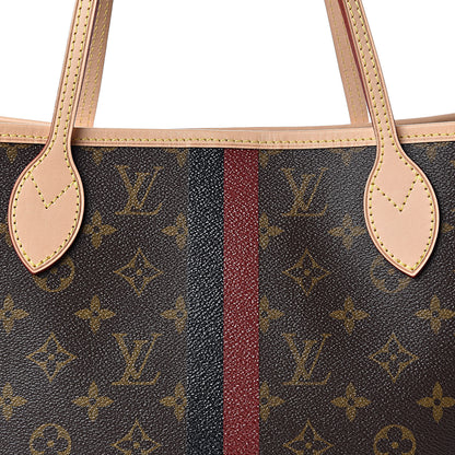 Louis Vuitton Monogram My LV Heritage Neverfull MM Bordeaux Black 9 of 11