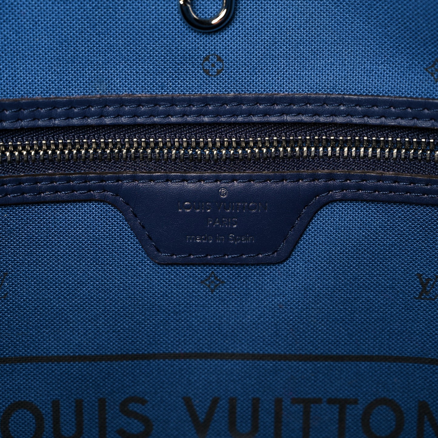 Monogram Escale Neverfull MM Blue