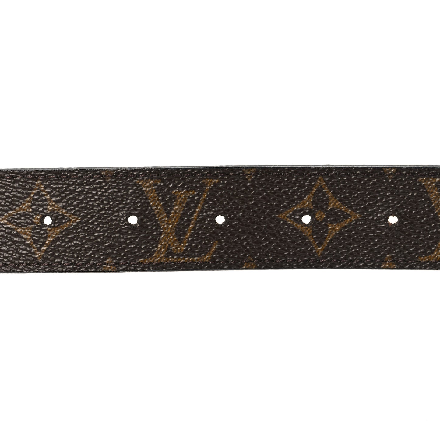 Calfskin Monogram 30mm LV Initiales Reversible Belt 80 32 Black