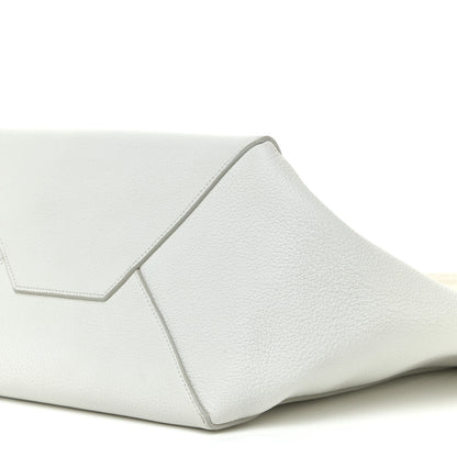 Celine Soft Grained Calfskin Small Belt Cabas Light Grey 6 of 18