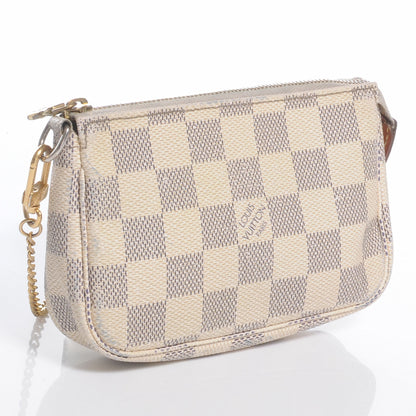 Louis Vuitton Damier Azur Mini Pochette Accessories 3 of 7